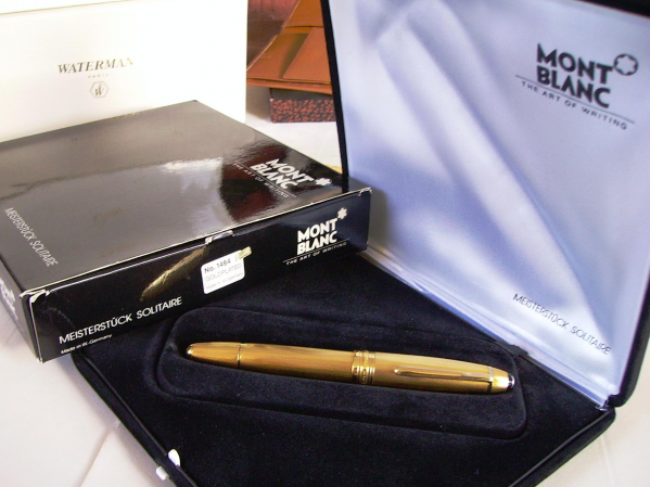 Montblanc 146 solitaire gold plated - '80.JPG
